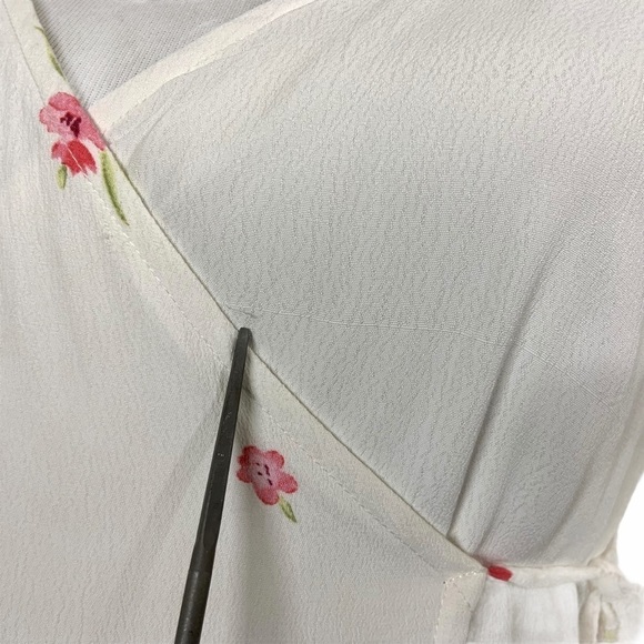 Privacy Please Richter Wrap Maxi Dress White Sm - Picture 9 of 11